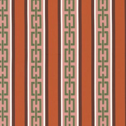Chain Stripe - BURNT ORANGE