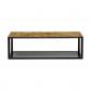 Teler coffee table rectangular - Top damantio gold