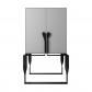 Forcola bar cabinet new - Forcola bar with doors set - grey laquered
