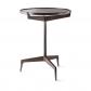 Calle stella side table new - Glass top bronze
