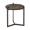 Nodo coffee table small - Emperador top/bronze base